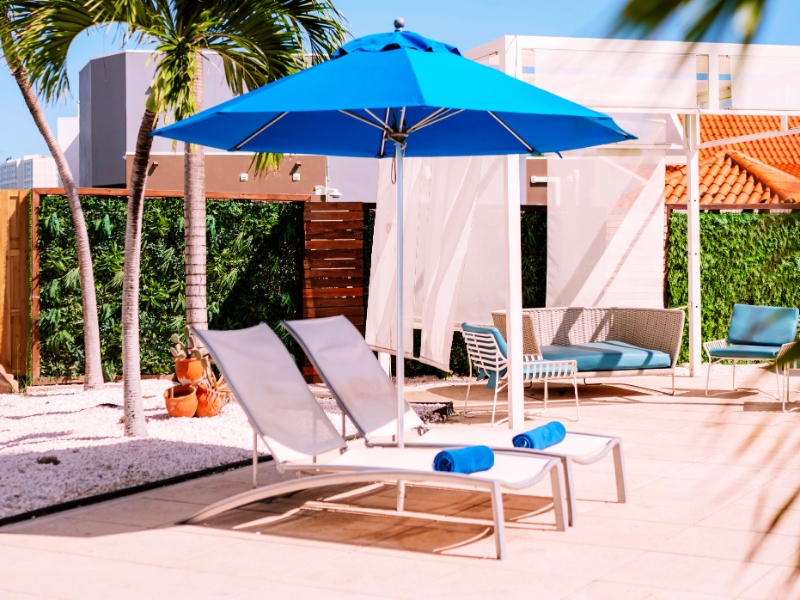 Pool side Seating