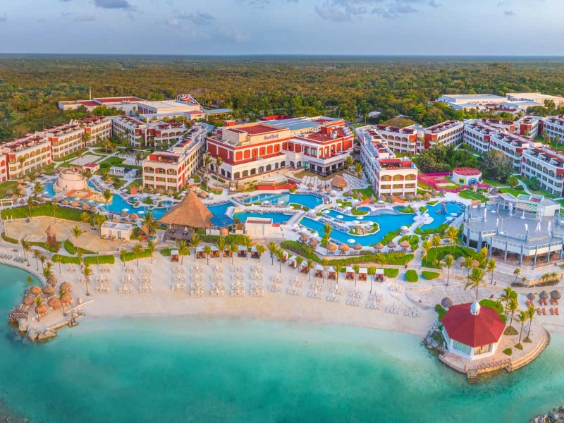 Hard Rock Riviera Maya Pool Aerial