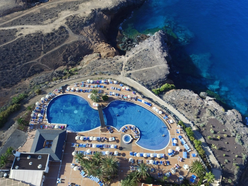 Pool Aerial View