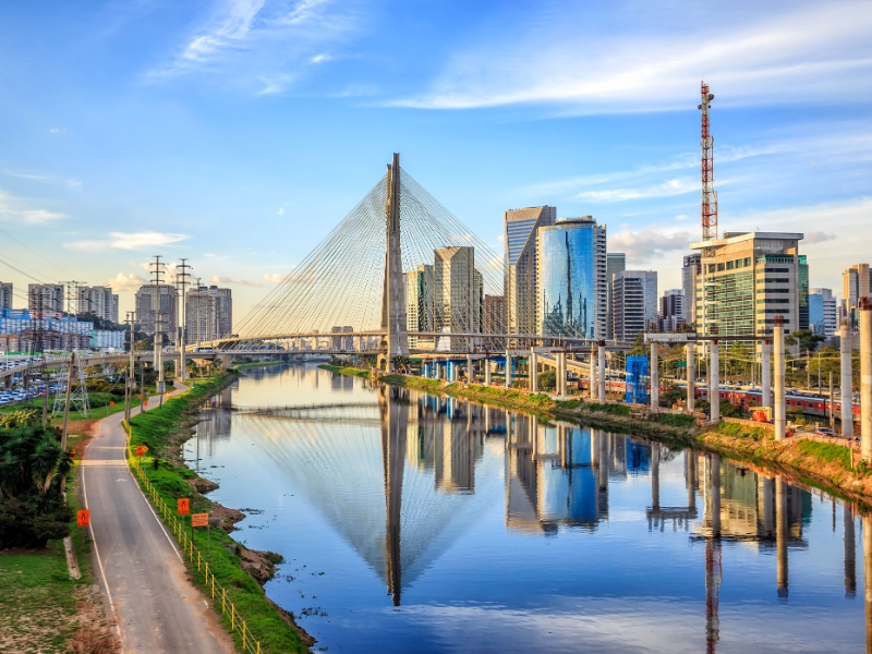 Oliveira Bridge Sao Paulo