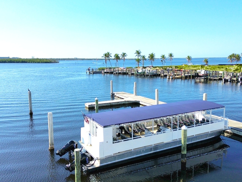 Exterior of Boat and water
