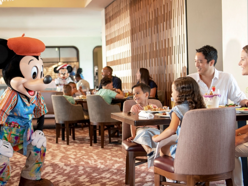 Topolinos Terrace Character Breakfast