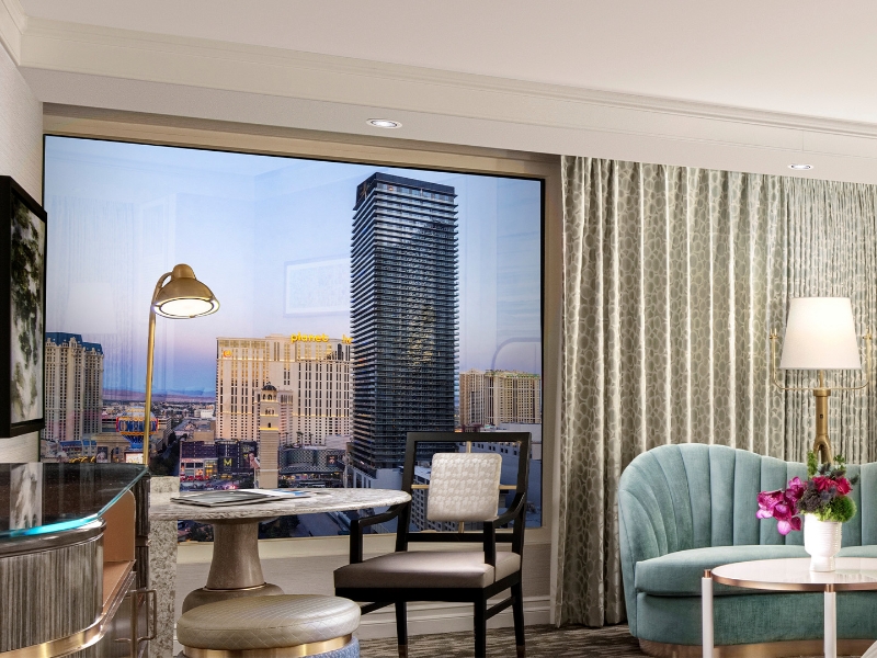 Remodeled Strip View Spa King View