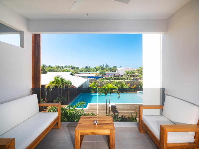 Balcony Pool View