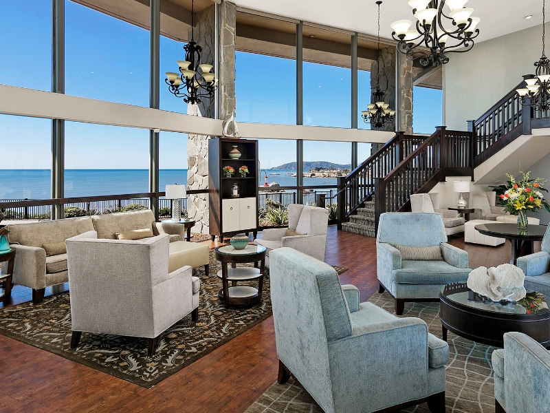 Hotel lobby