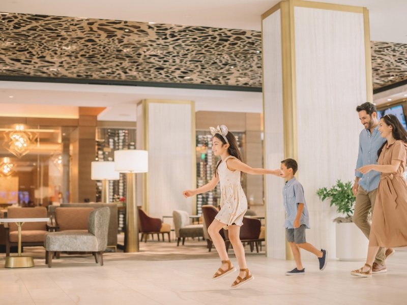 Family Lobby Stroll