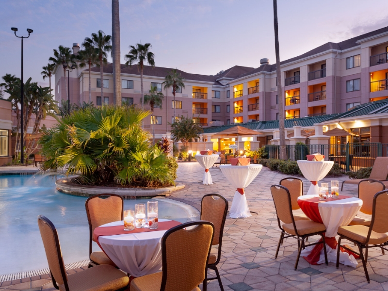 Poolside Reception