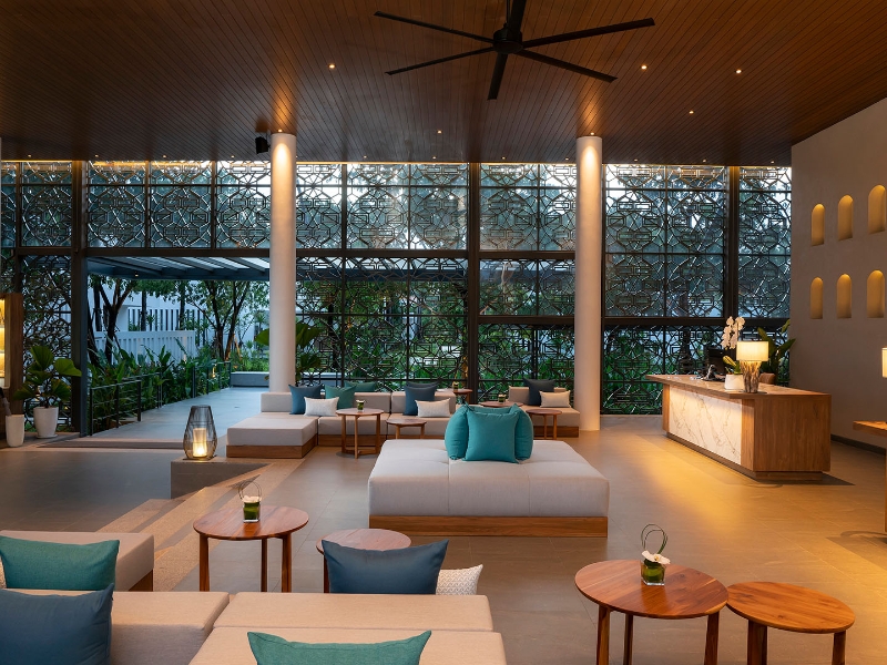 Lobby Reception night