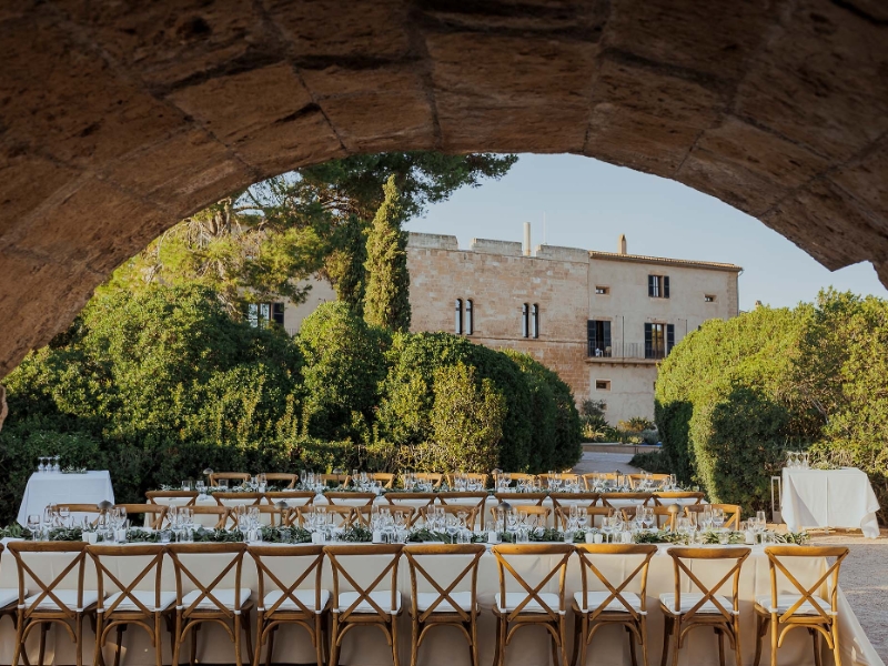 Ceremony Table Setup