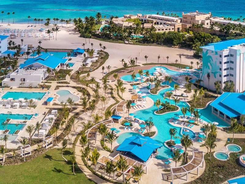 Aerial Overview Beach