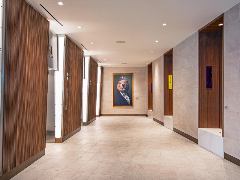 Lobby ElevatorBanks