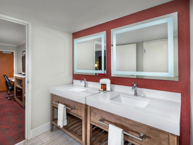 Deluxe 2 Bedroom Suite Vanity