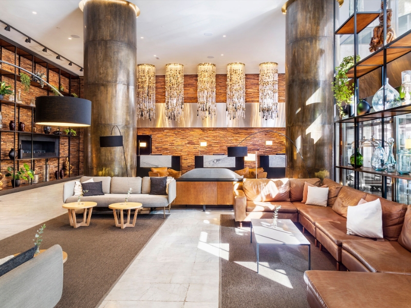 Reception Front Desk Lobby