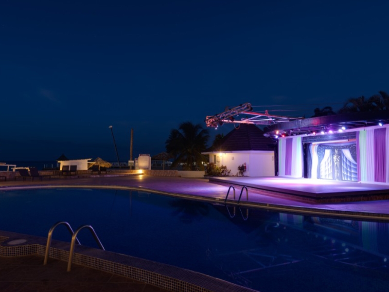 Pool at Night