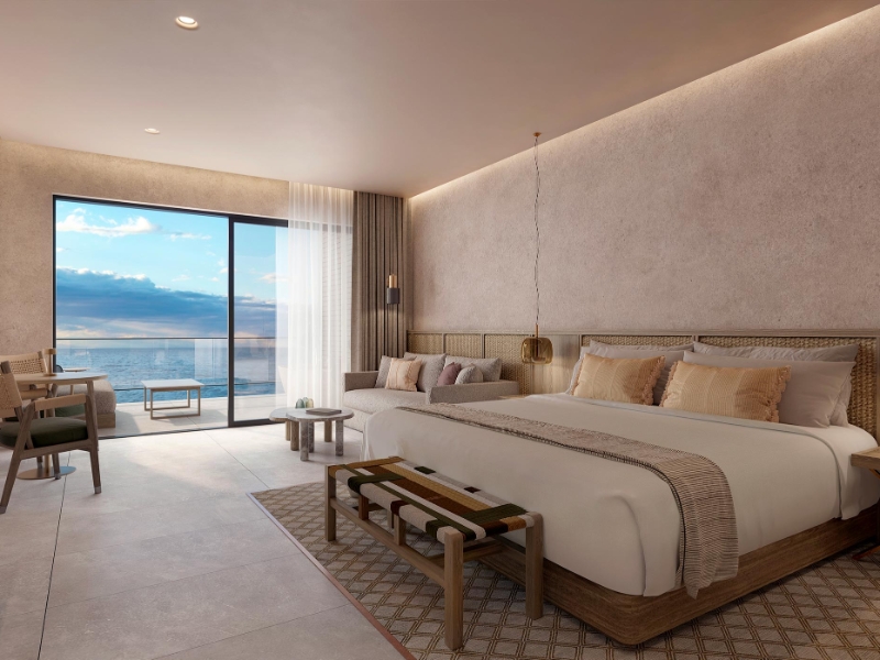 Alcoba Ocean Front King