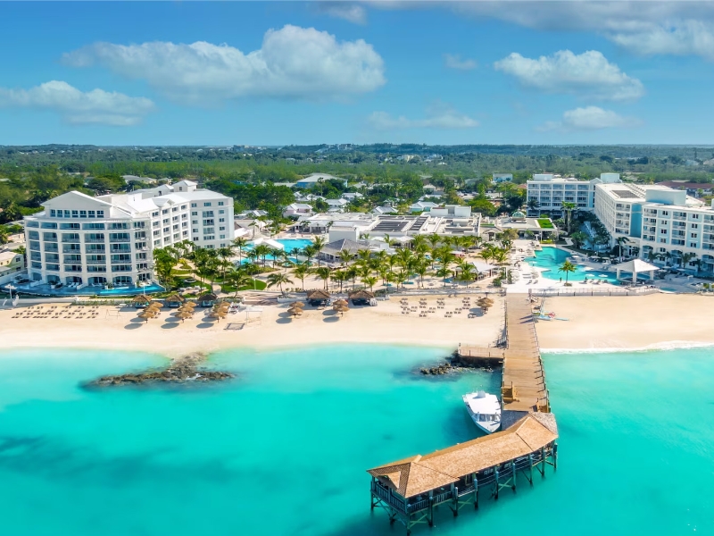 Sandals Royal Bahamian Resort Aerial