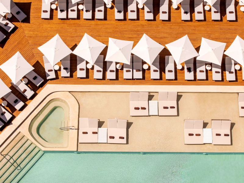 Aerial Main Pool