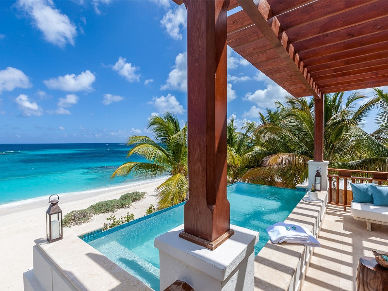 Beach Front Balcony View