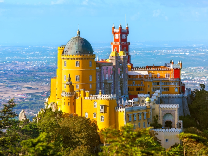 Pena palace Sintra Portugal