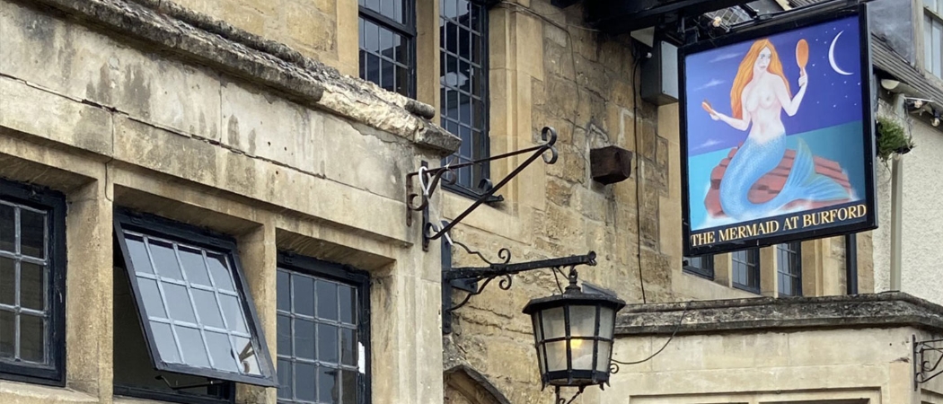 The mermaid at Buford