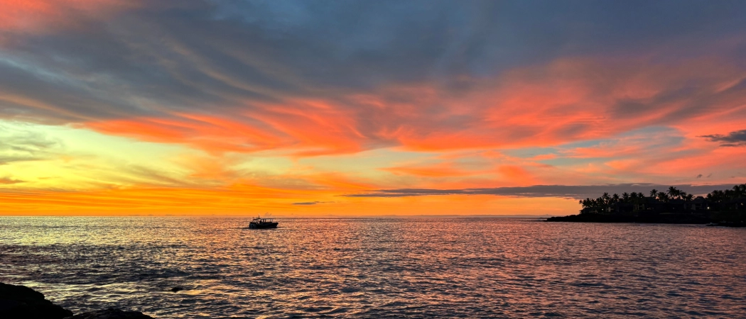 Sunset in Kona
