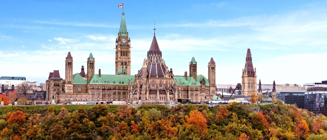 Parliament Building in Ottawa