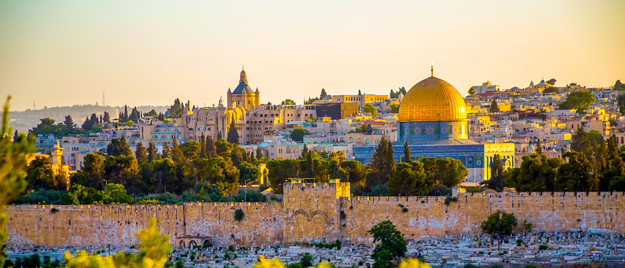 Jerusalem Old Town Skyline