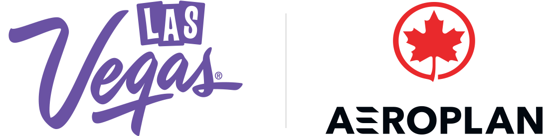 Las Vegas Logo and aeroplan