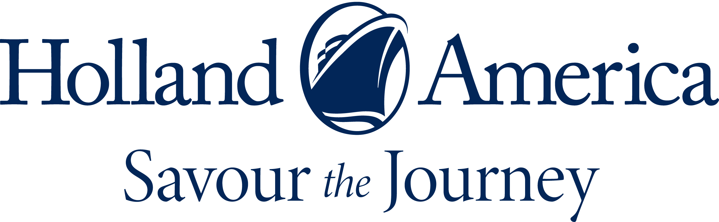 Logo Holland America Savour the Journey